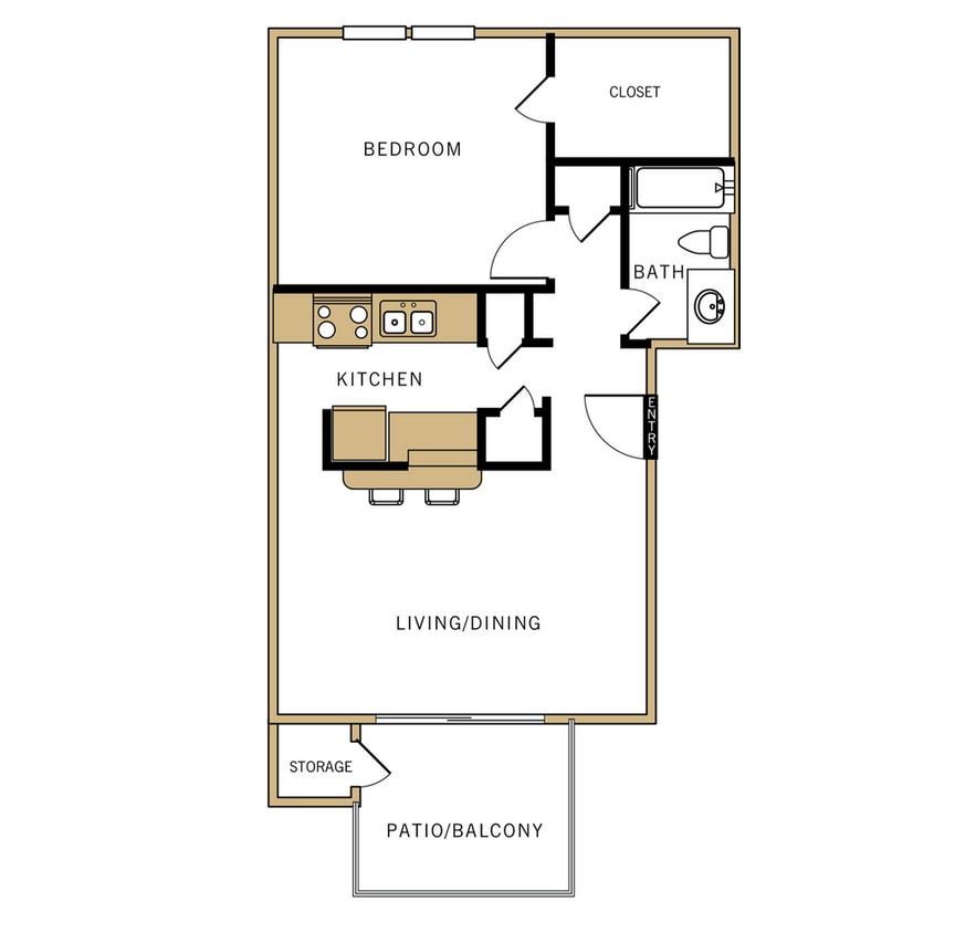 Floor Plan - The 689