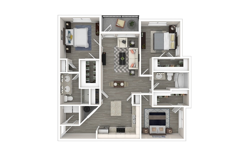 Floor Plan - C2 - Wave