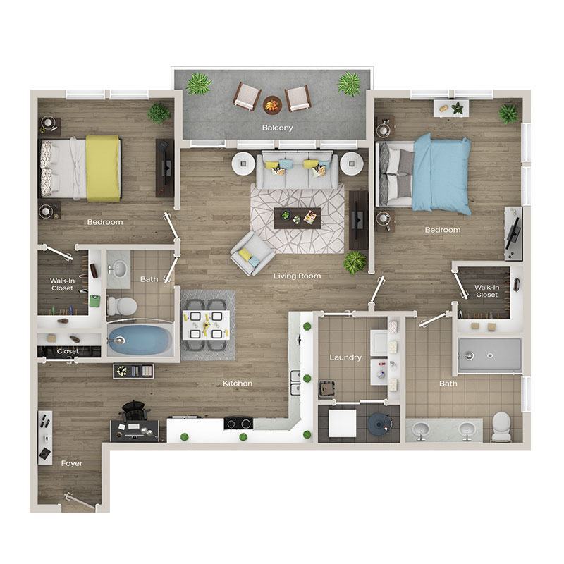 Floor Plan - Perry Renovated
