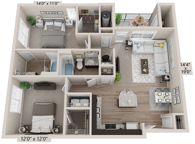 Palomino - 2BR/2.0BA