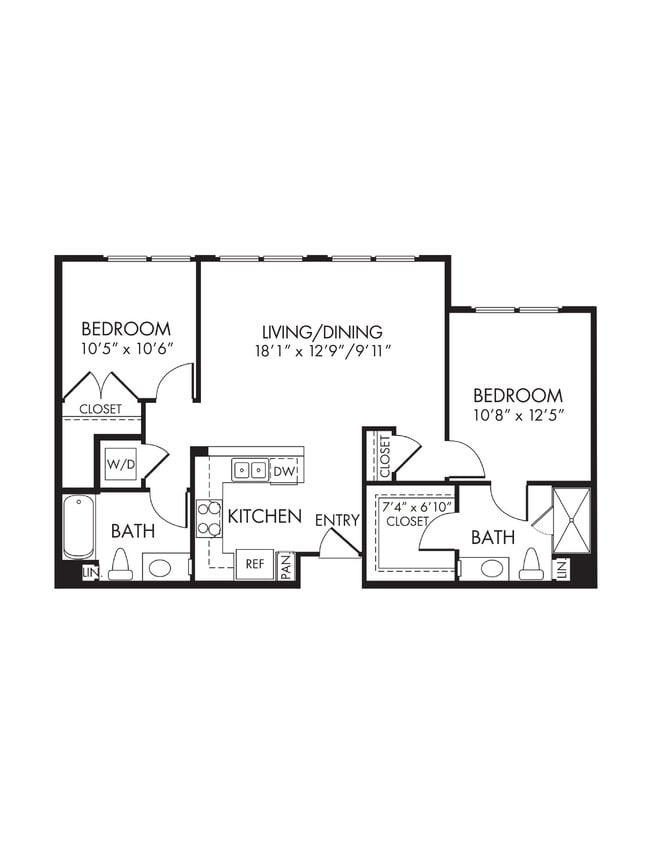 Floor Plan - Milan