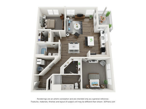 Floor Plan - 2B2
