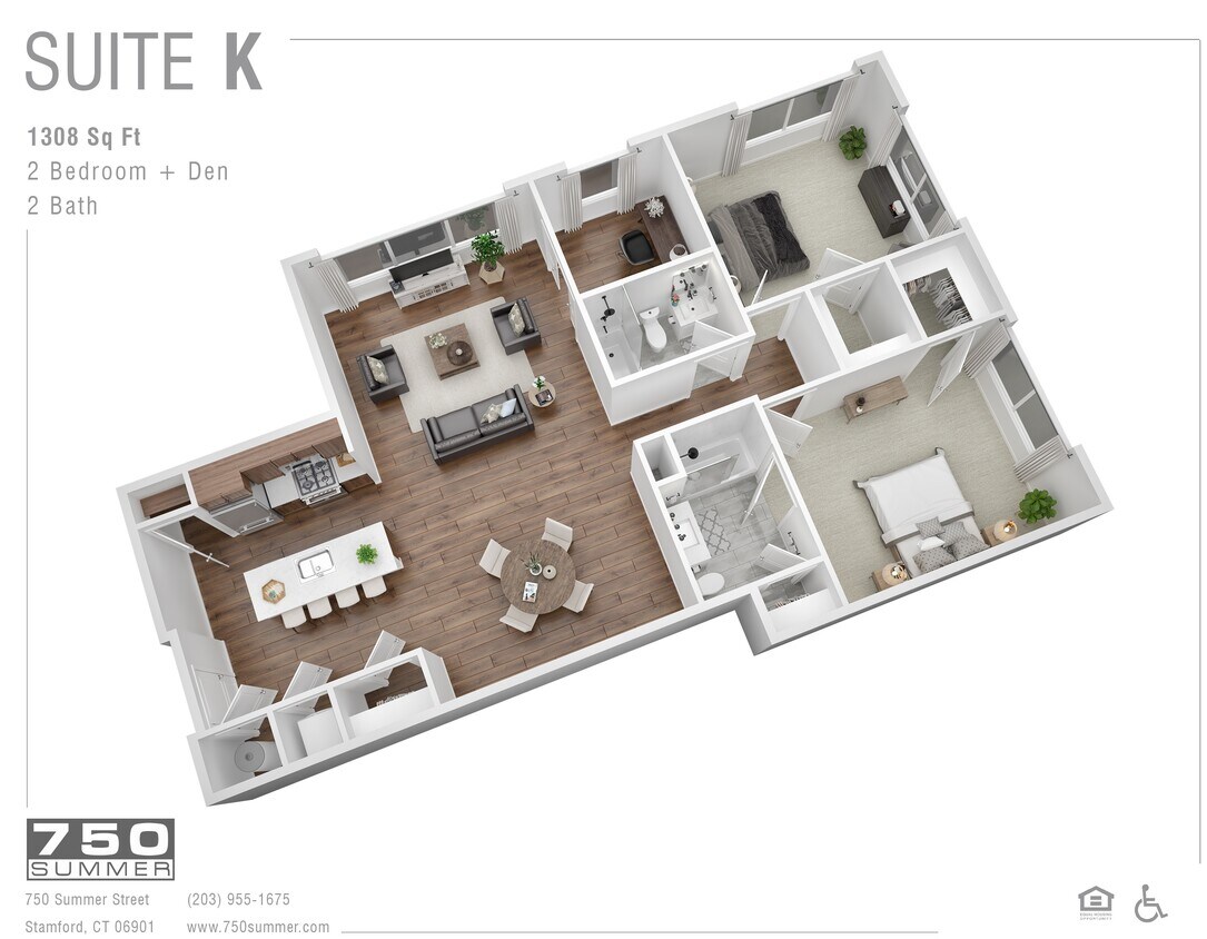 Floor Plan - Suite K