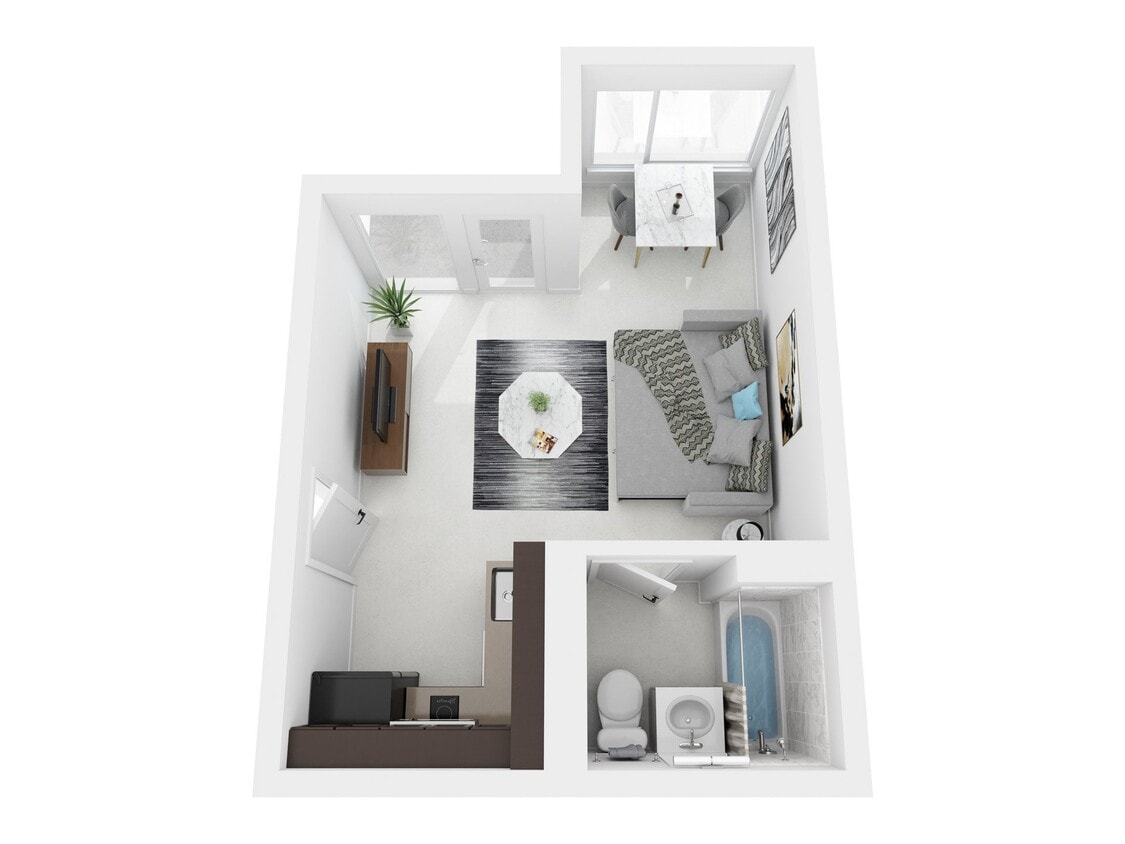 Floor Plan - 0x1