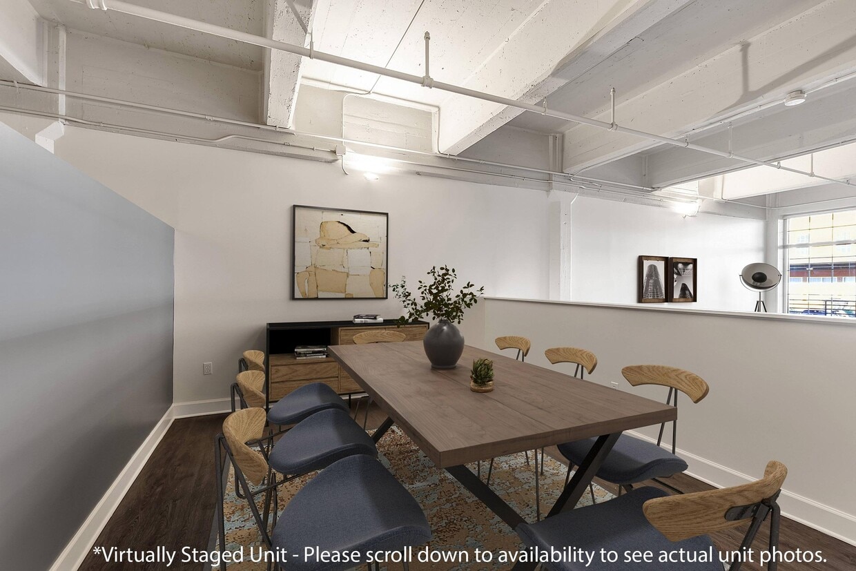 Floor Plan - 1 Bedroom 1.5 Bathrooms 