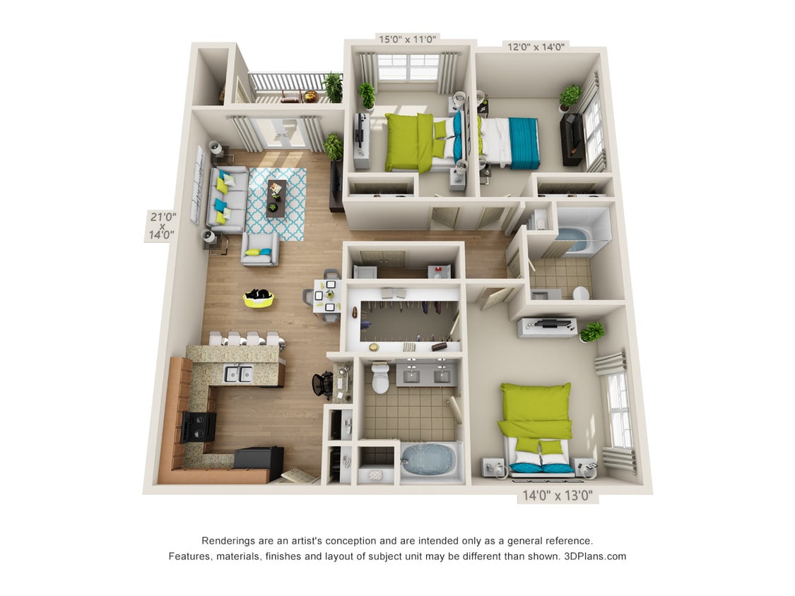 Floor Plan - The Southport