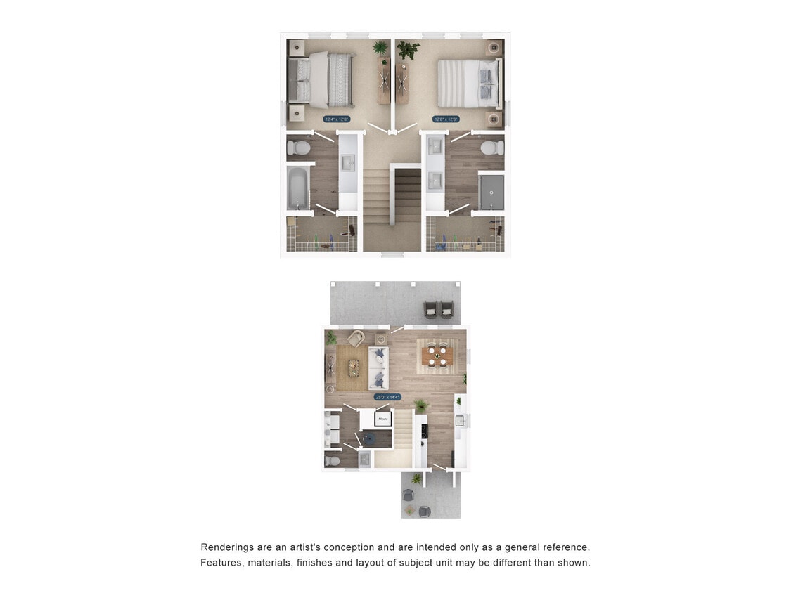 Floor Plan - Cottage B3