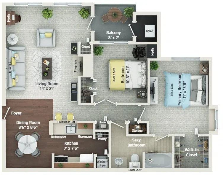 Floor Plan - B1