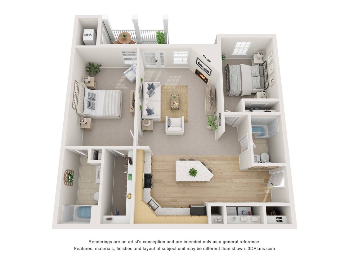 Egret Three Bedroom - 3 Bedroom / 2 Bath