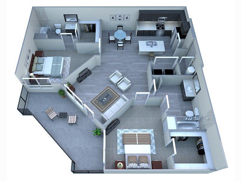 Floor Plan - B3 2x2