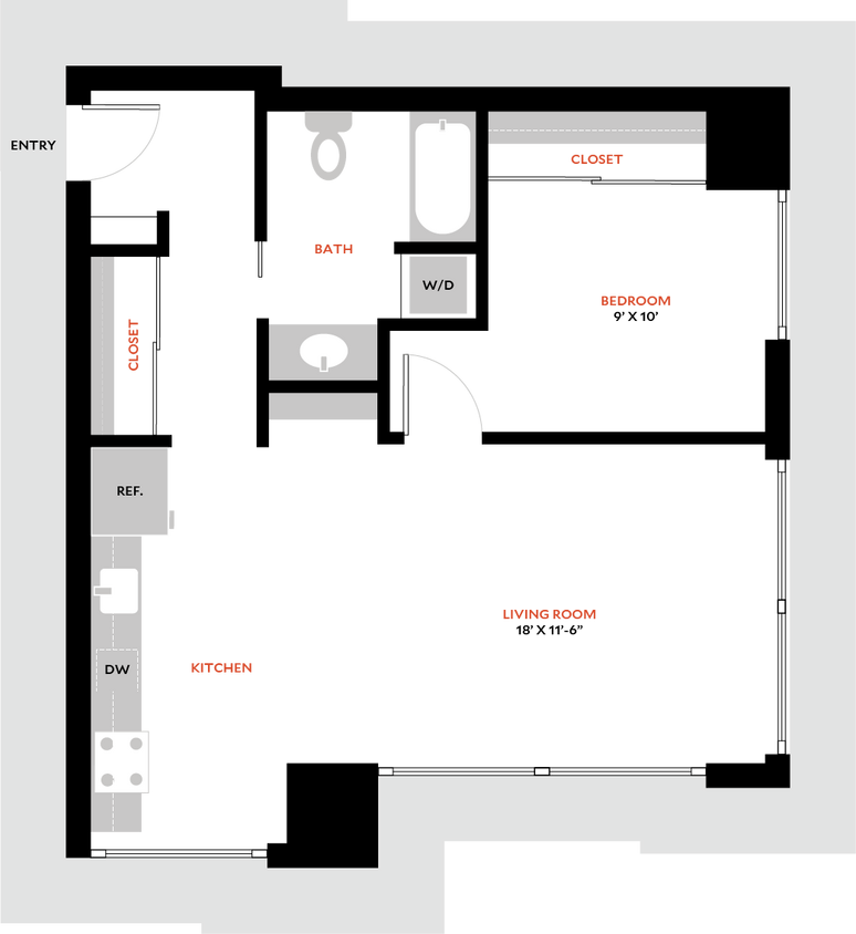 Floor Plan - Plan 1L