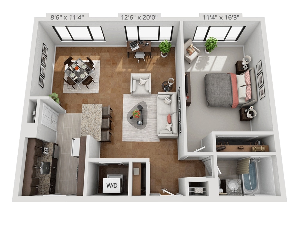Floor Plan - Plan A1A