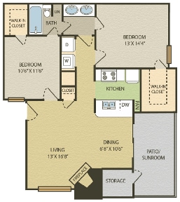Floor Plan - B0 - Navasota