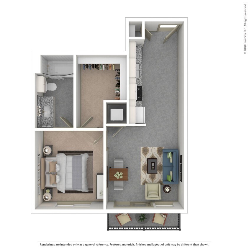 Floor Plan - 1B