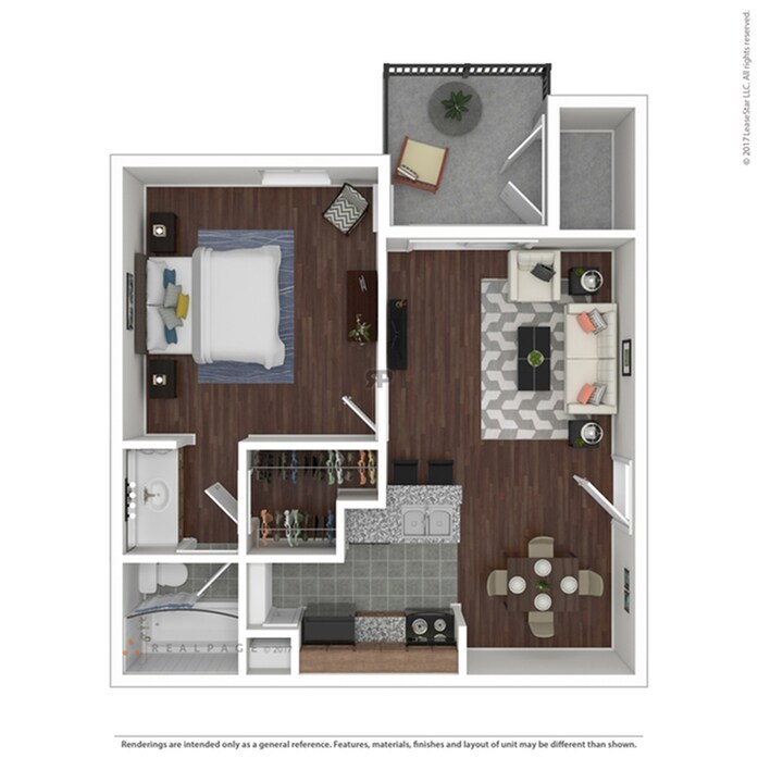 1 Bedroom | 1 Bath | 564 sqft - A2