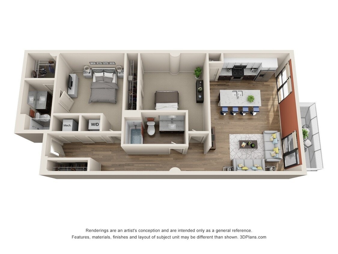 Floor Plan - 2F - Village Green