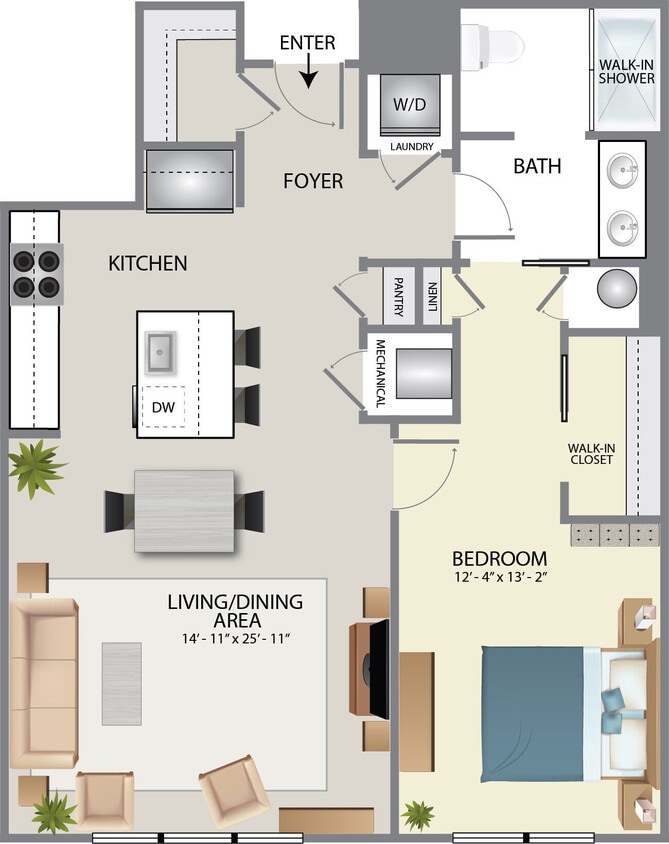 Floor Plan - A2-W
