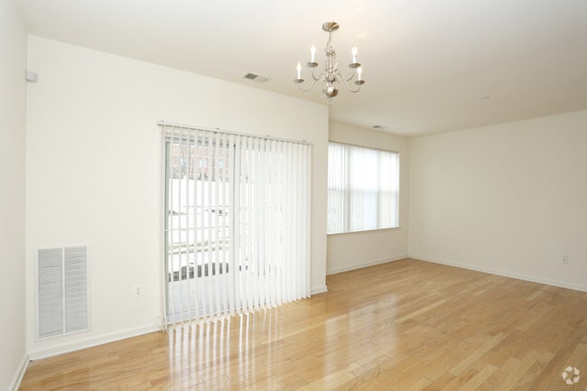 One Bedroom - Living Room - Camelot at Federal Hill