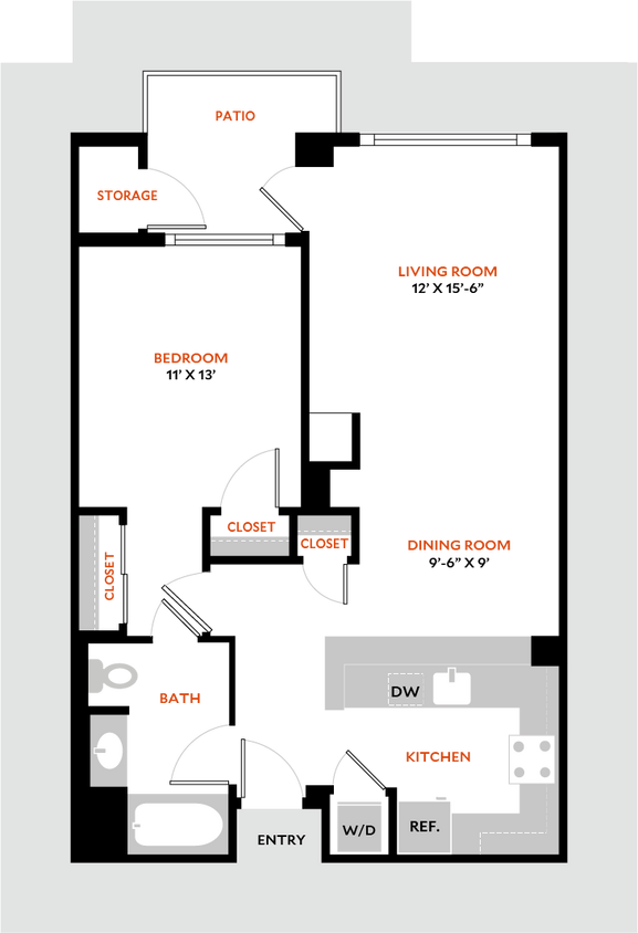 Floor Plan - Plan 1A