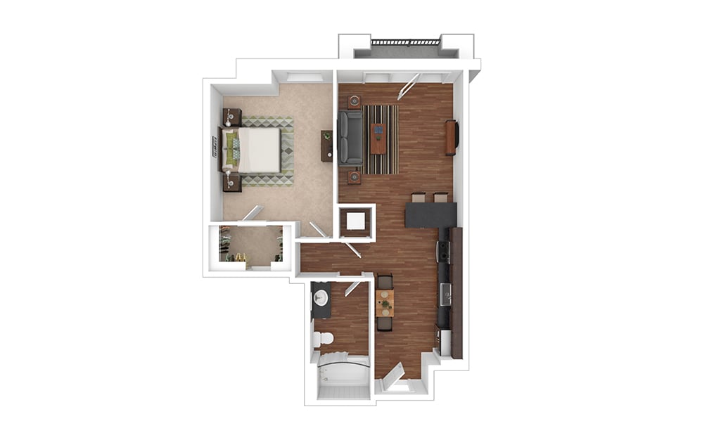 Floor Plan - A12 - The Chancellor