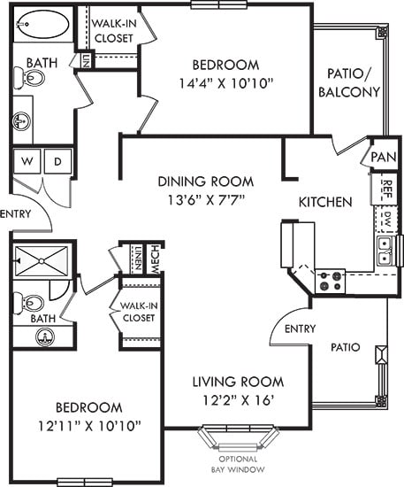 Floor Plan - Monroe