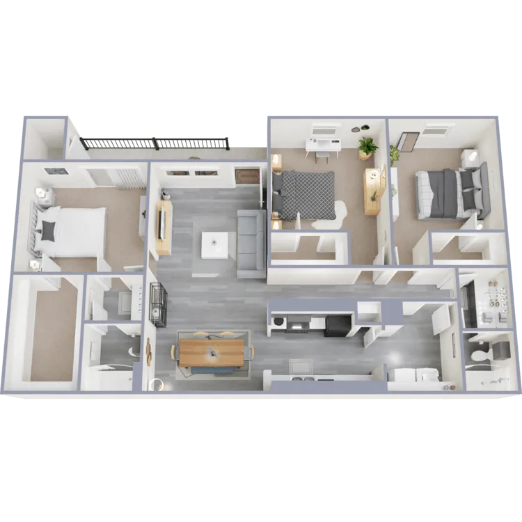 WG C2 3x2 1354 Sqft.png - C2-Huffington