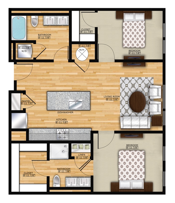A805-ENLARGED-PLANS-UNIT-B1-TYPE-B-Rev.jpg - 2 Bed