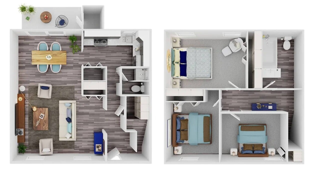 Floor Plan - Upgraded Three Bedroom