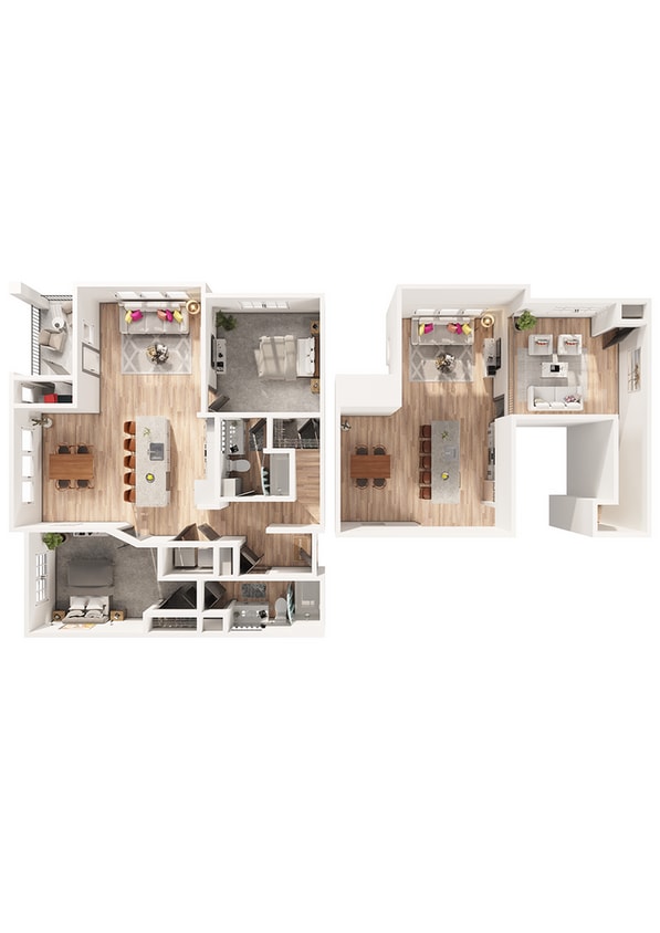 Wesley Village - B11 Floor Plan - B11