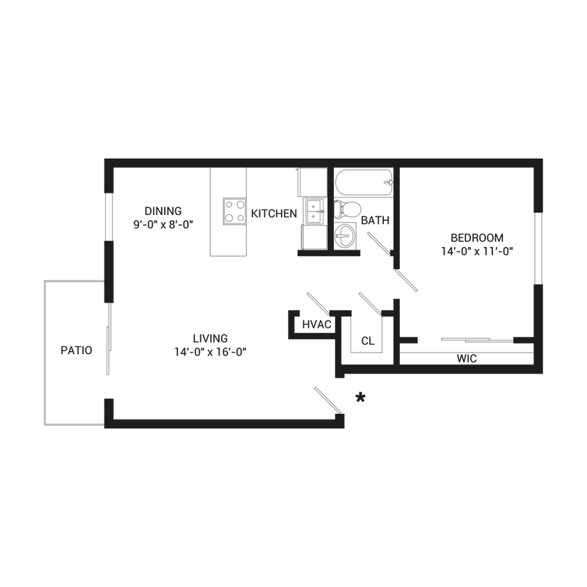 Floor Plan - The Willow