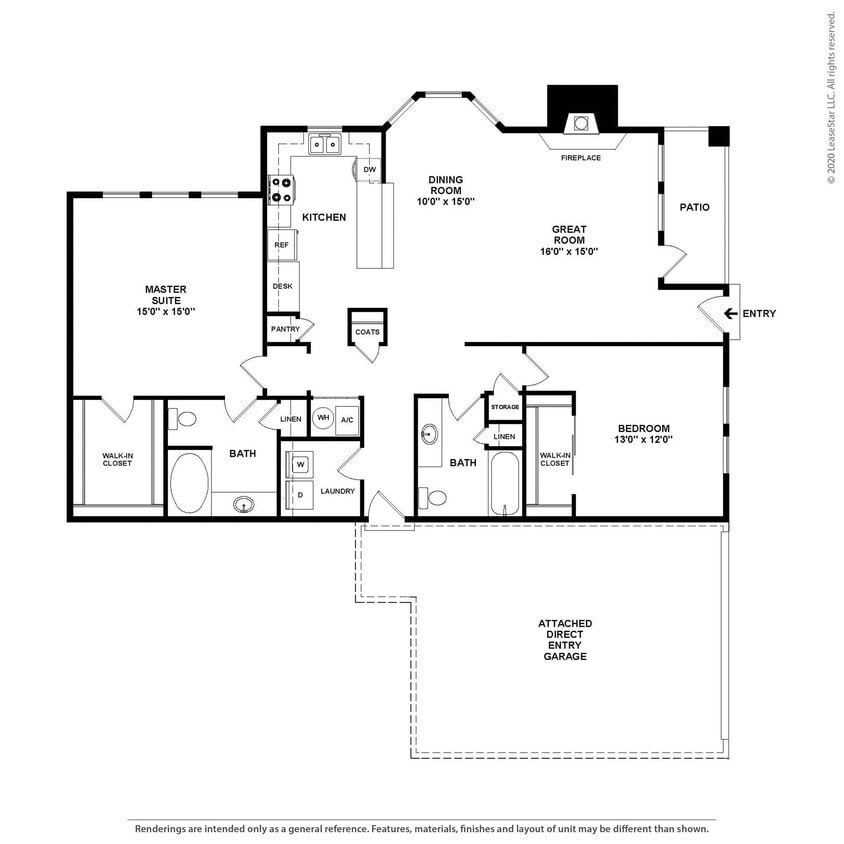 Floor Plan - The Violet - Premium