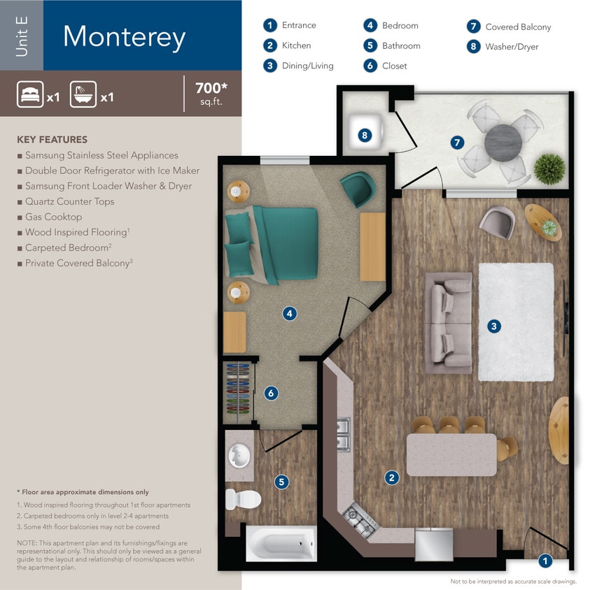 Floor Plan - Monterey