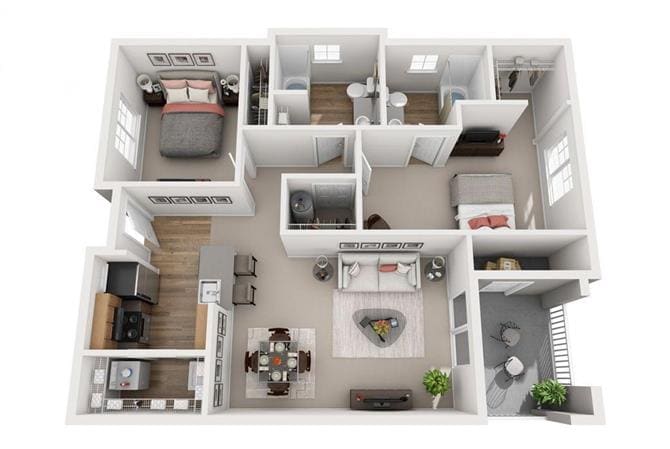 Floor Plan - Dearborn