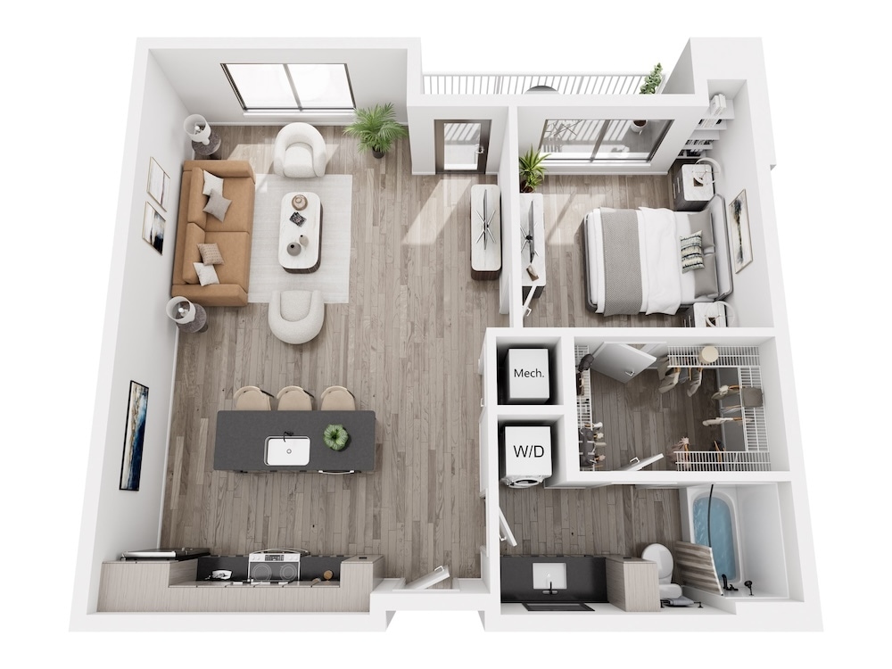 Floor Plan - A14 Renovated