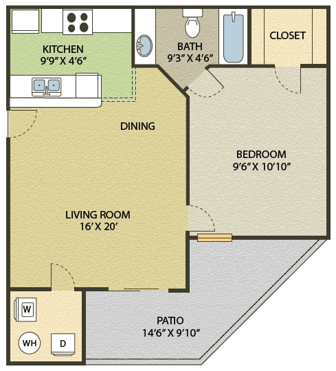 Floor Plan - Prairie-Renovated