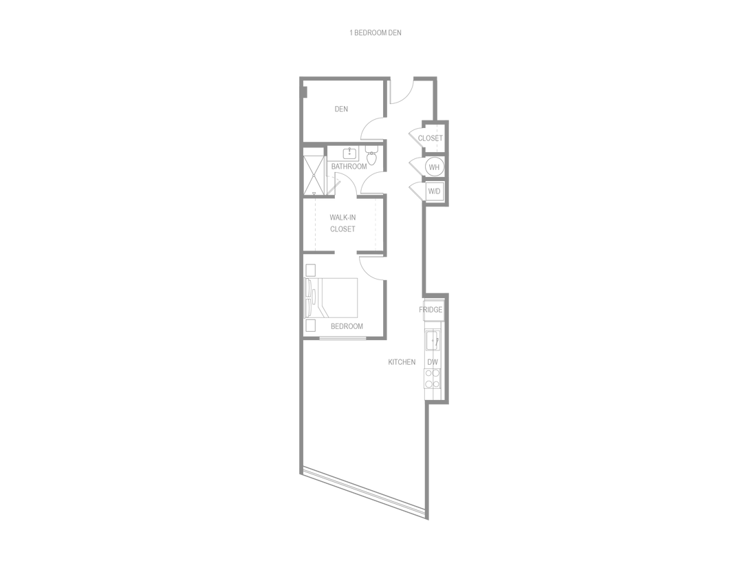 Floor Plan - Montesino One Bedroom O Palazzo