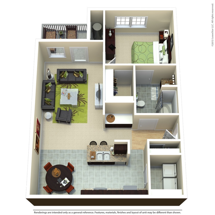 Floor Plan - The Ritz