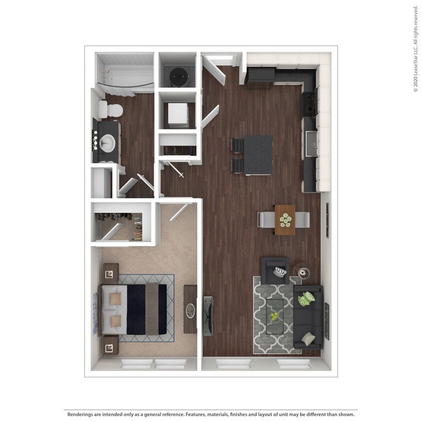Floor Plan - 1B