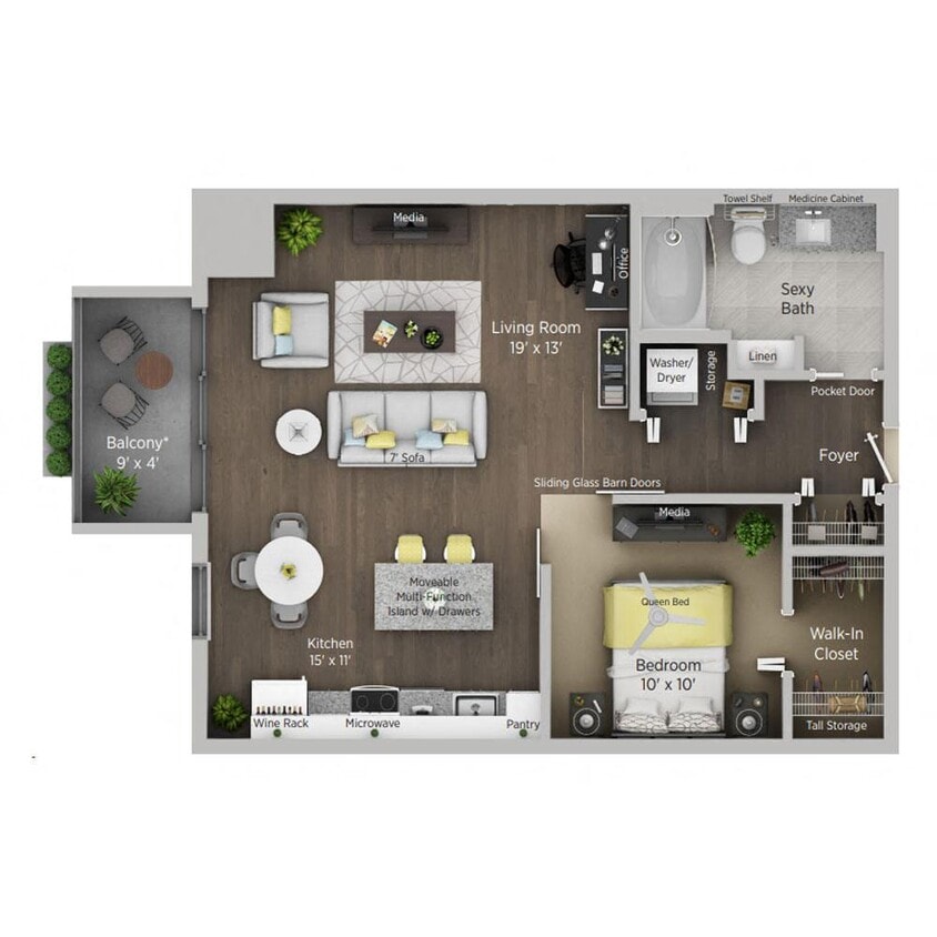 Floor Plan - A5d- Deluxe