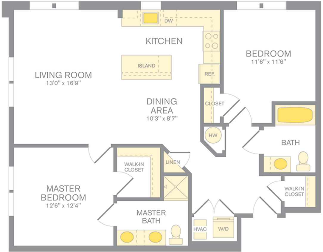 Floor Plan - The Buckingham