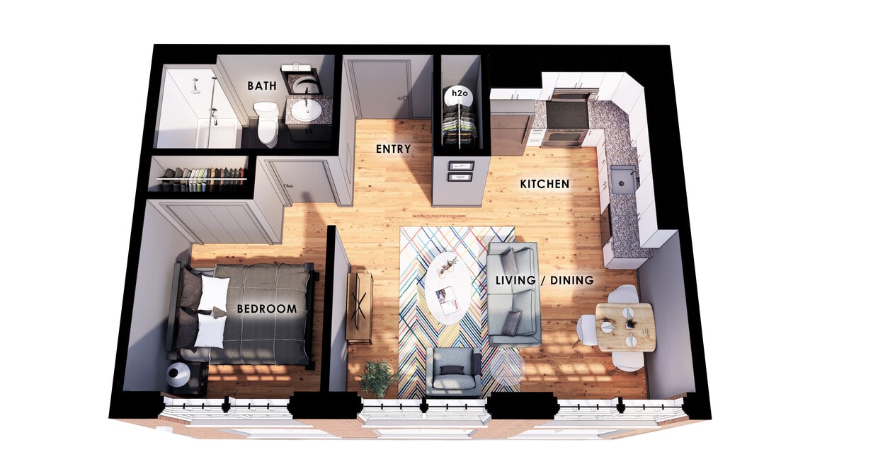 Floor Plan - Studio