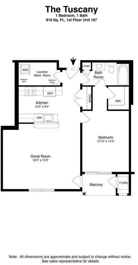 Floor Plan - Tuscany