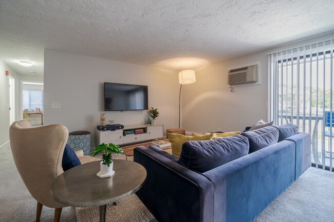 Modern, Spacious Living Room at Rosemont Square Apartments in Randolph, MA 02368 - Rosemont Square