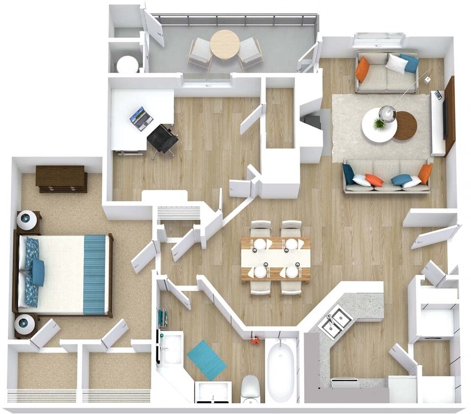 Floor Plan - The Dog Wood