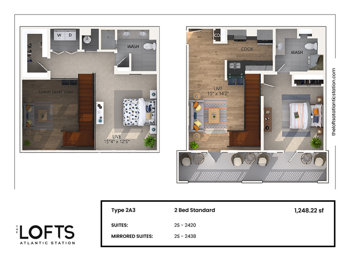 2A3 - 2 Bed Standard - 2A3 - 2 Bed Standard