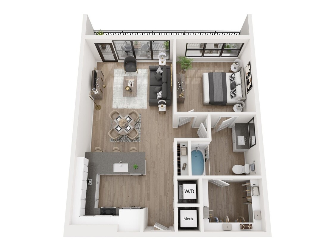 Floor Plan - A1E