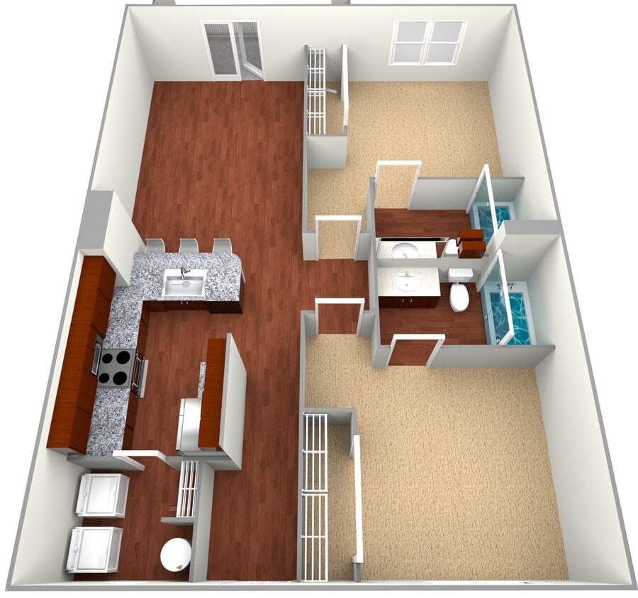 Floor Plan - Churchill Deluxe