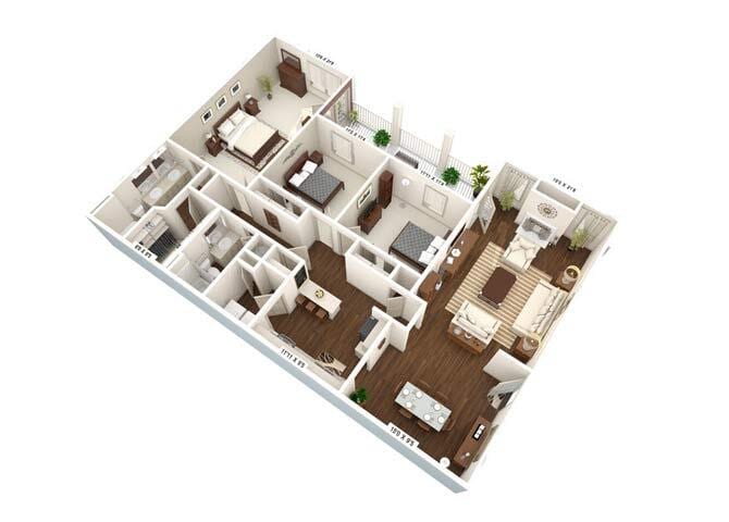 Floor Plan - The Prescott