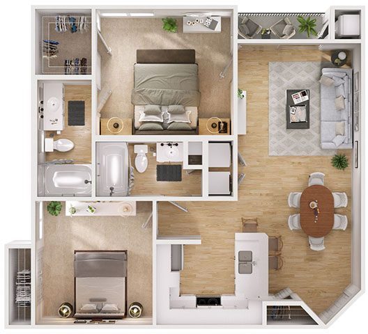 Floor Plan - B2Q-T