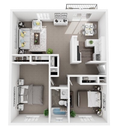 Floor Plan - Downing Classic